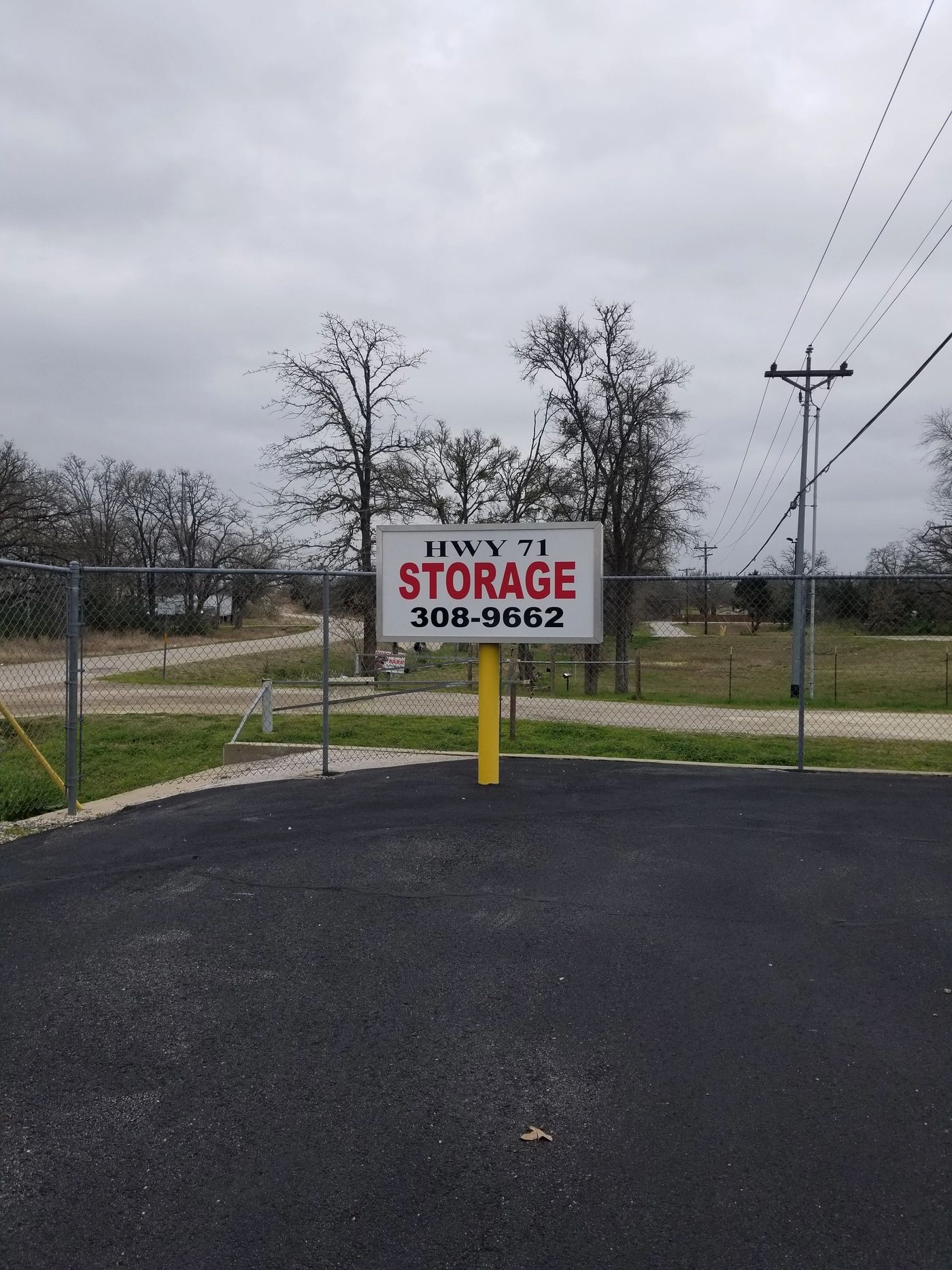 Highway 71 Storage facility in Cedar Creek, Texas